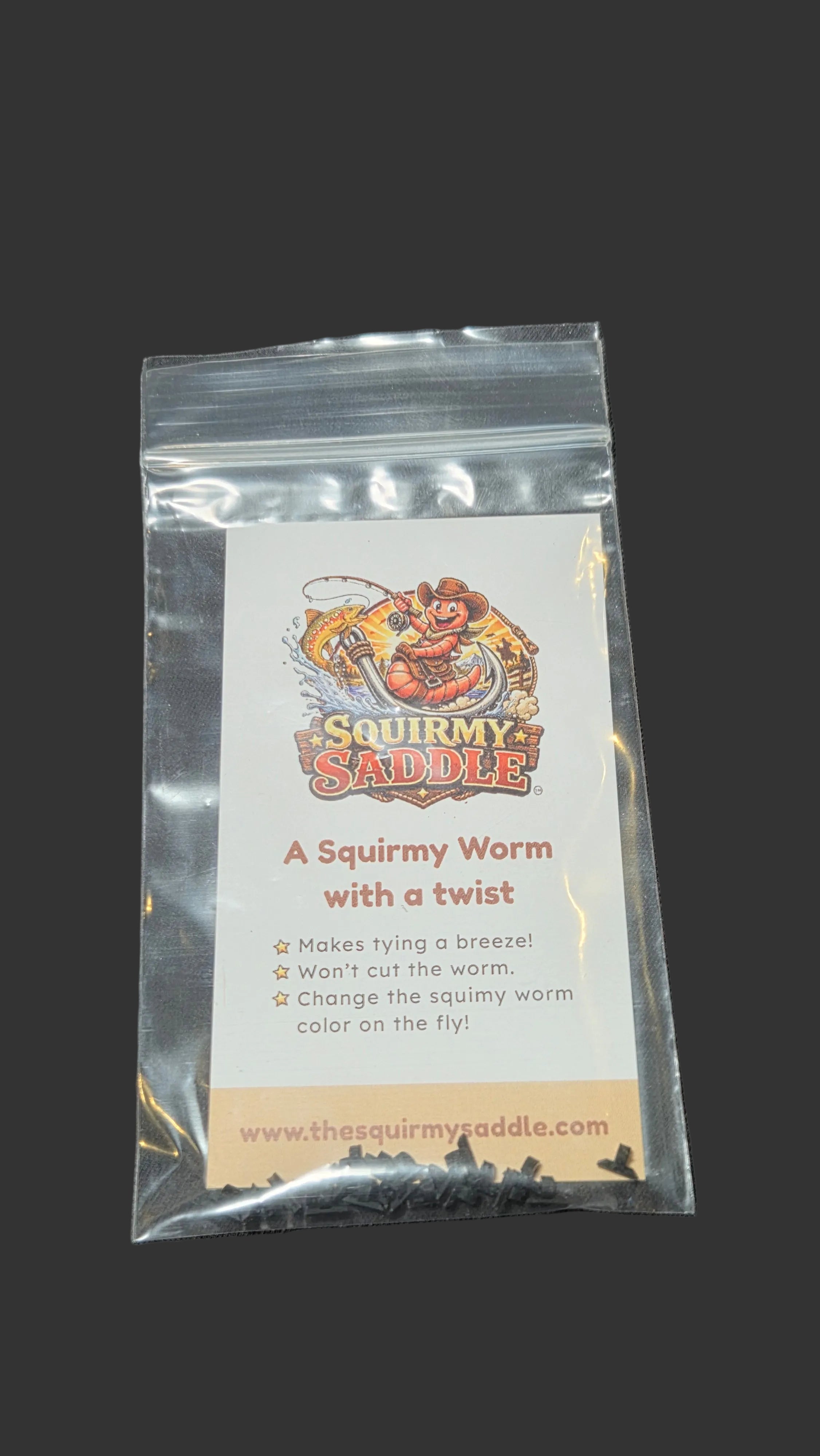 Squirmy Saddle - Black